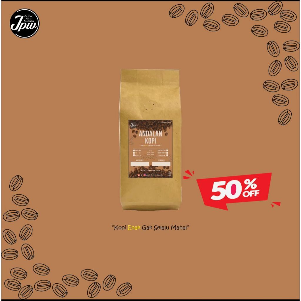 

500GR ANDALAN Coffee 50-50 | Arabica Robusta Blend Coffee