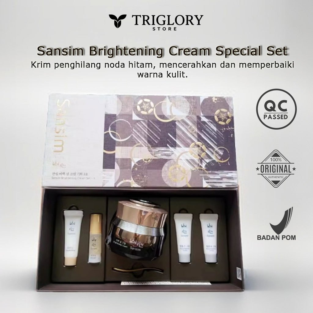 Sansim Brightening Cream Special Set Jutanhak Korea