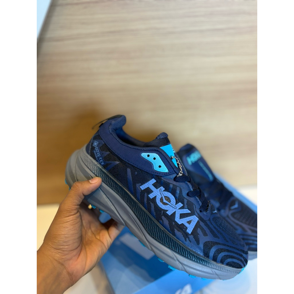 Sepatu hoka goretex blue