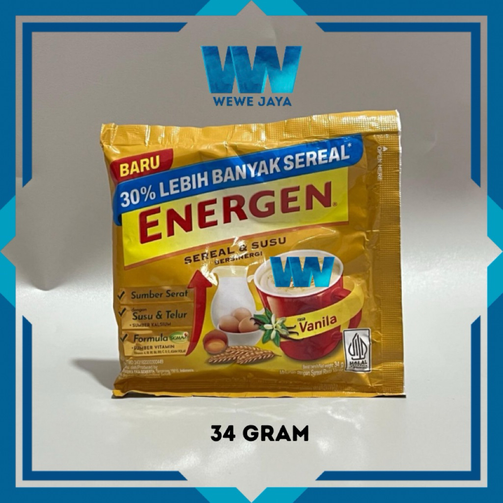 

Energen Sereal Vanilla ( 1 renteng )