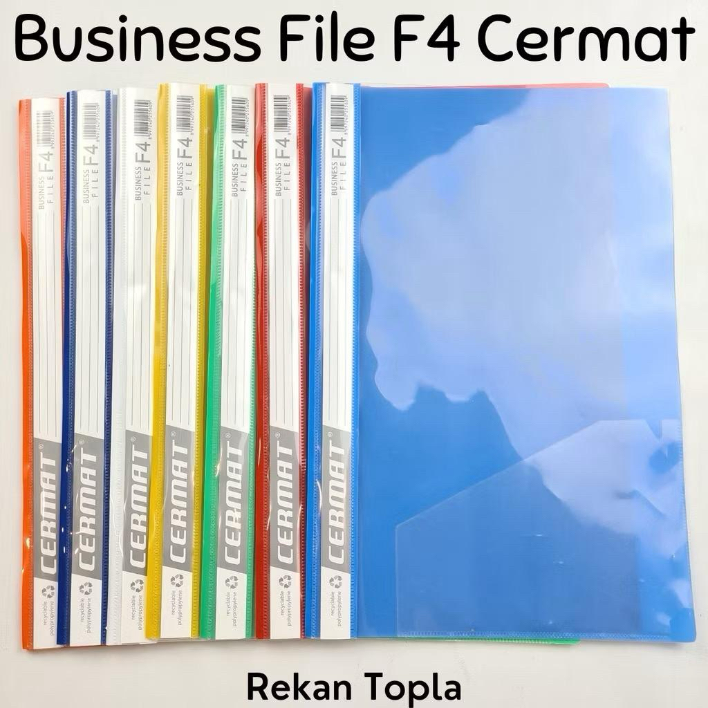 

Business file F4 / Bisnis File / Map snelhecter Cermat (1 Pack 12 Pcs)