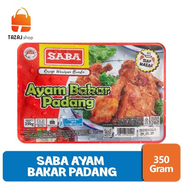 

Saba Ayam Bakar Padang 350 Gram Frozen