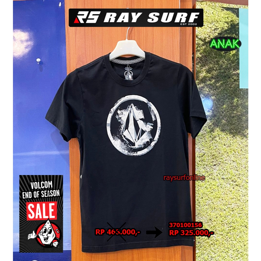 RAYSURF VOLCOM SALE T-SHIRT ANAK 370100156 ORIGINAL