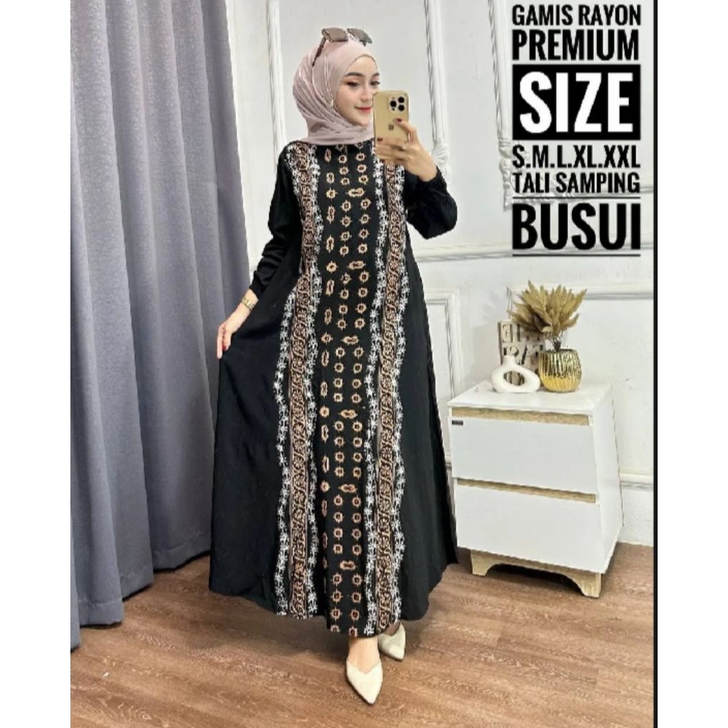 Batik Usman - Gamis Terbaru twill rayon premium pekalongan gamis twil batik cap super abstrak - Home