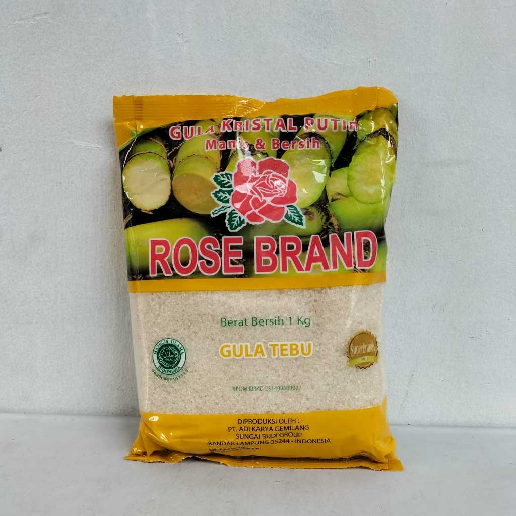 

ROSE BRAND GULA PASIR 1 KG KEMASAN KUNING PAKET HEMAT ISI 7&8