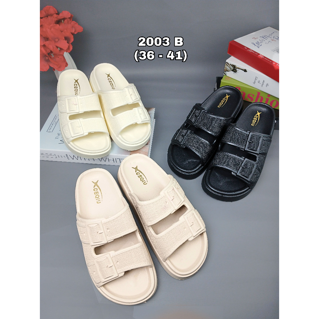 Sandal Wanita Dewasa, Sandal CEQIU  || EH 2003B ||  sandal Fashion  uk 36-41