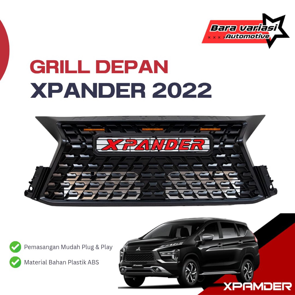 GRILL DEPAN / FRONT GRILL LED Xpander 2022