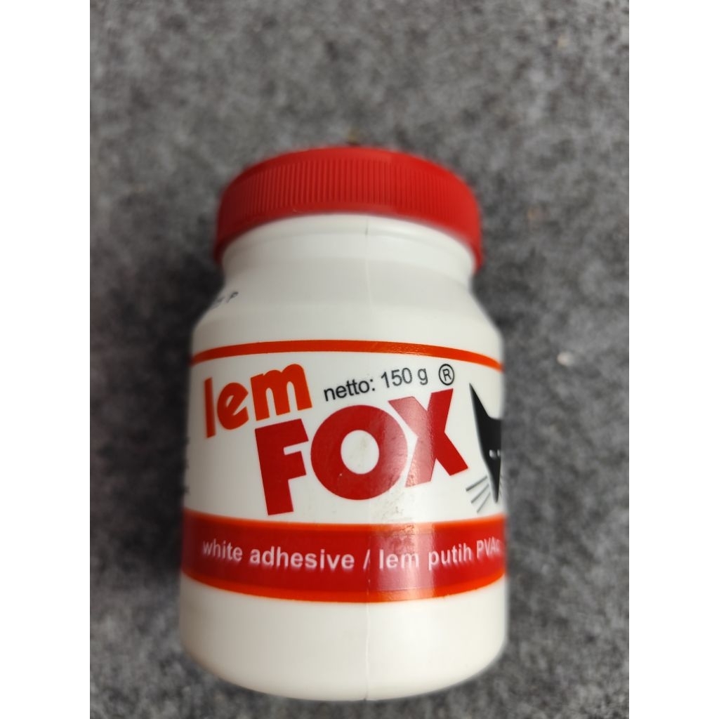 

LEM FOX 150 g / LEM PUTIH PVAc
