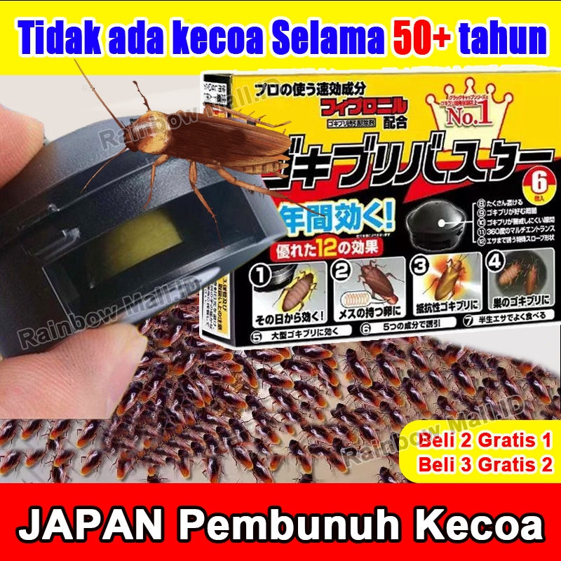 Jepang Pembasmi Kecoa Paling Ampuh Dirumah Black Cap Kecoa Obat Kecoa Racun Kecoa Super Ampuh