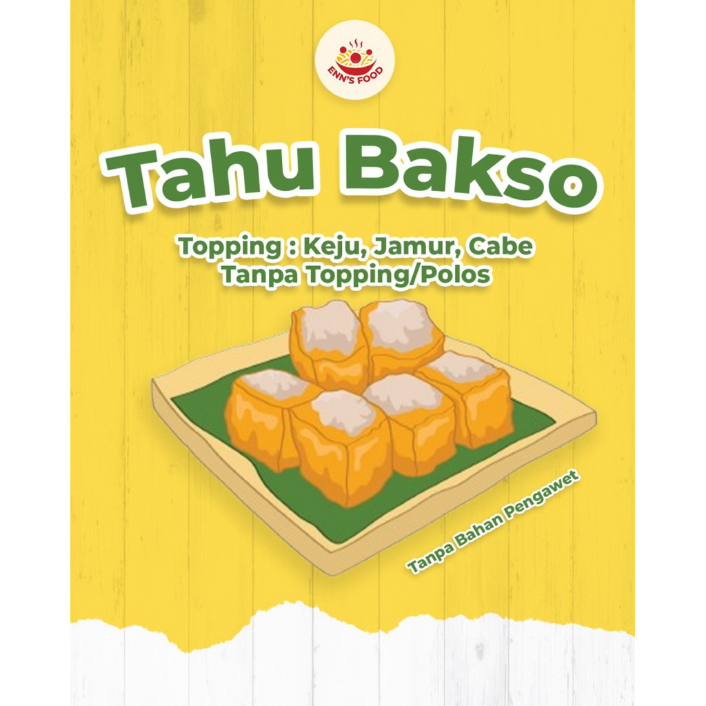

Tahu Bakso Topping