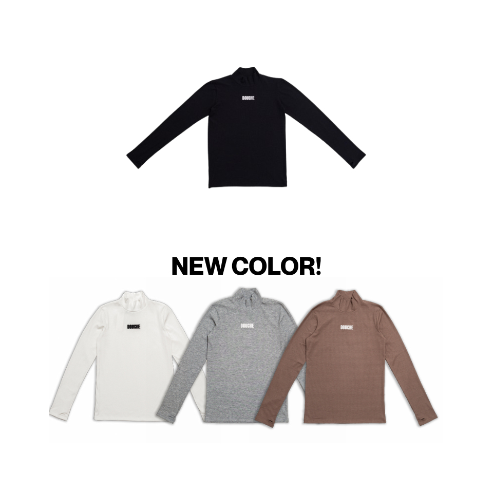 DOUCHE Logo LS Turtleneck