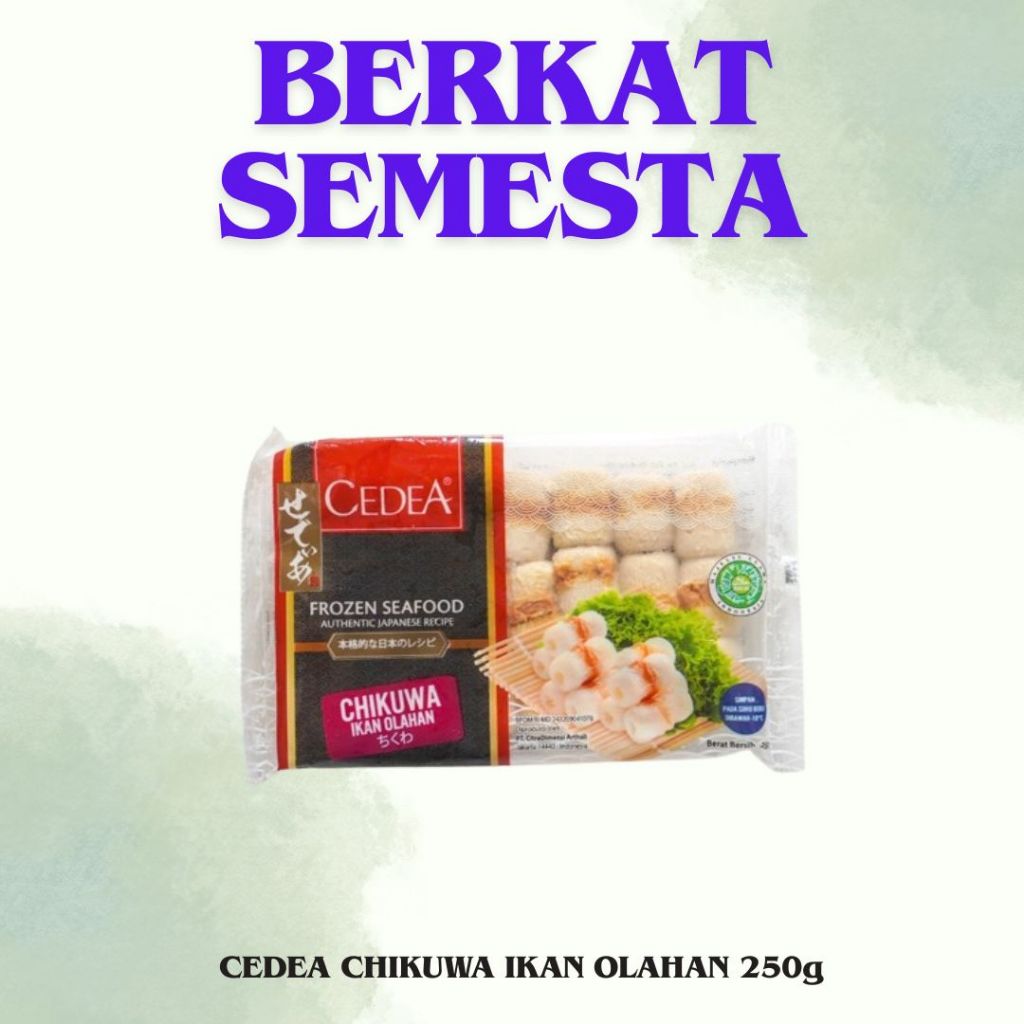

CEDEA CHIKUWA IKAN OLAHAN 250g