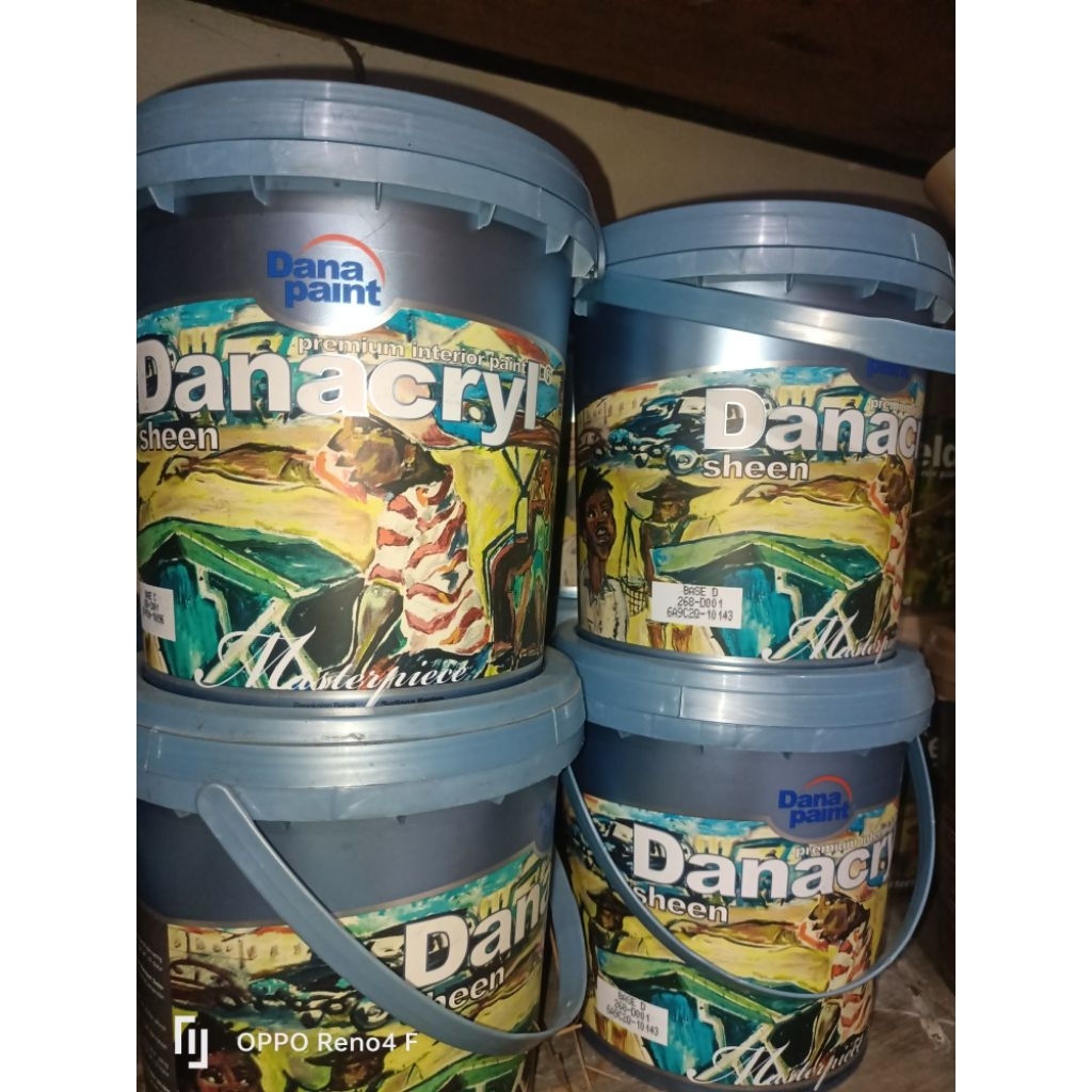 Cat Dana Paint Danacryl sheen 2,5 Ltr /Cat  Tembok /Perlengkapan Bangunan