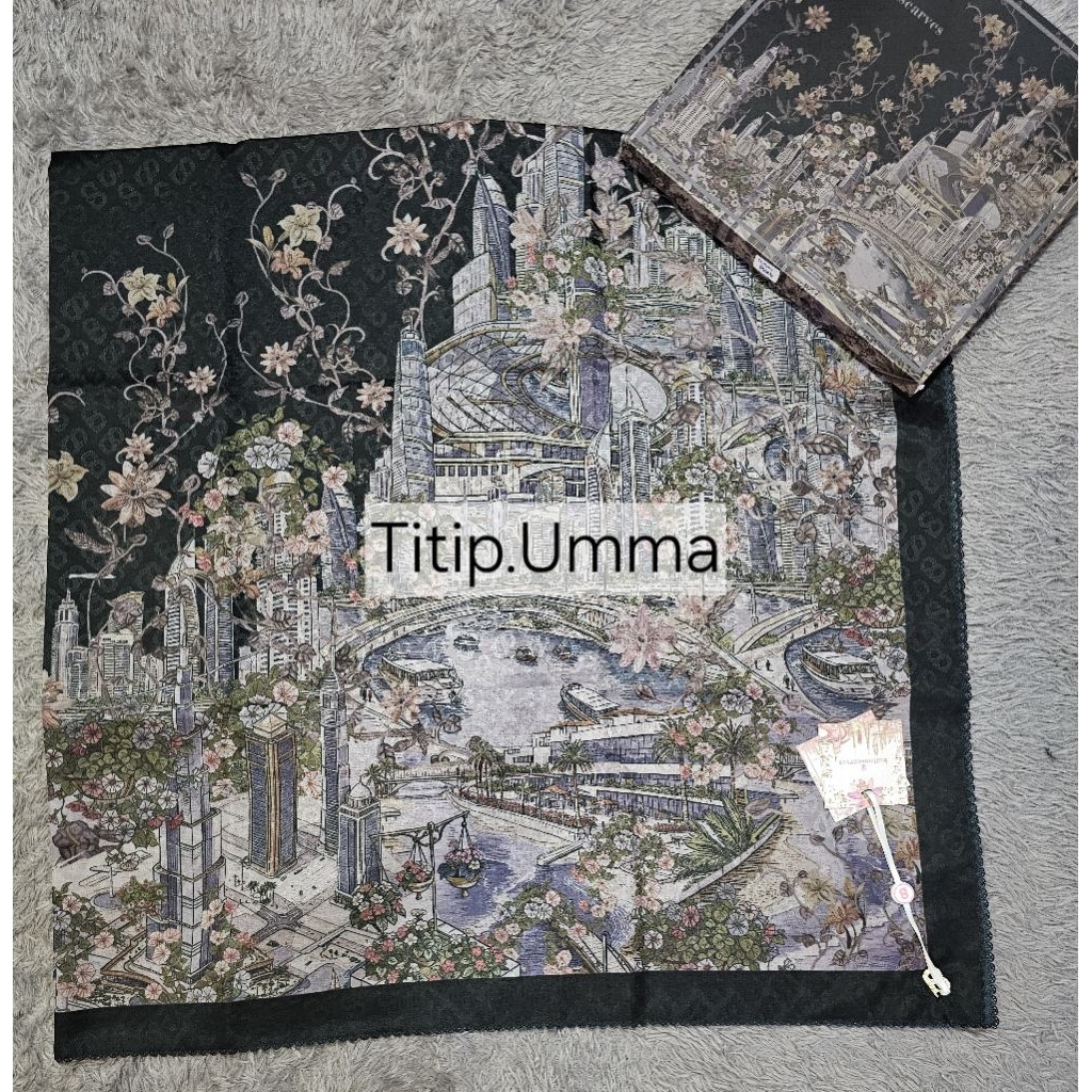 Buttonscarves Dubai 2.0 Black Oud