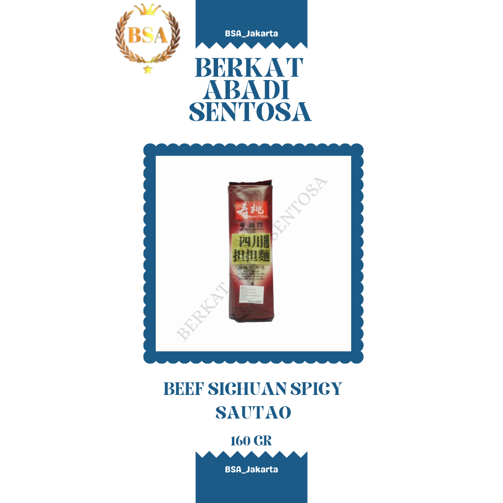 

BEEF SICHUAN SPICY SAUTAO (160 GR)