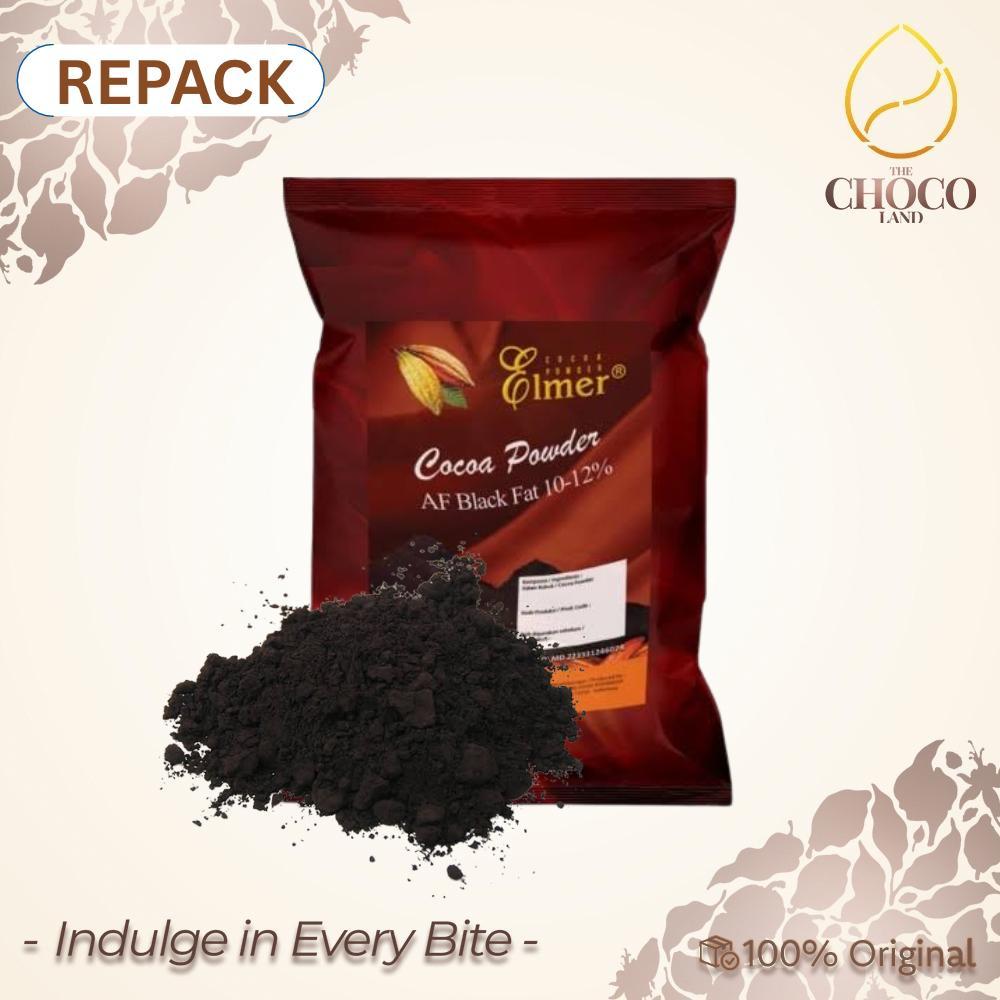 

Coklat Bubuk Hitam ELMER AFRICAN BLACK REPACK (Black Cocoa Powder)
