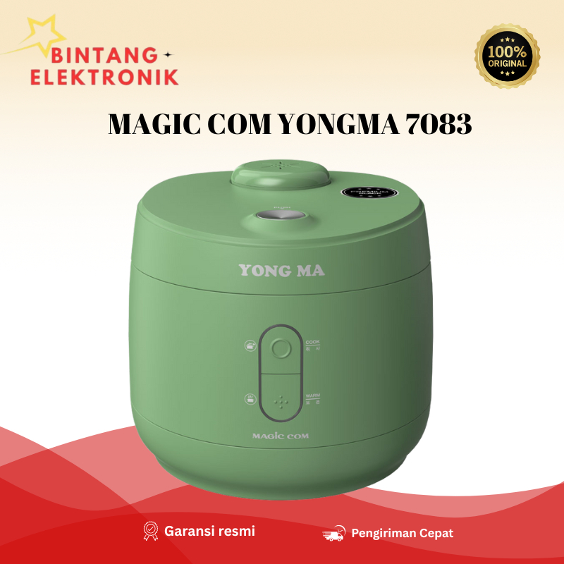 MAGIC COM YONGMA 7083 -  Magic Com 1,8 L Premium Rice Cooker