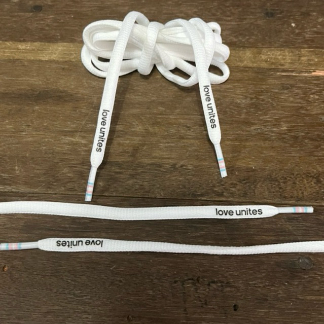 Tali sepatu oval putih panjang 130cm dijual perpasang