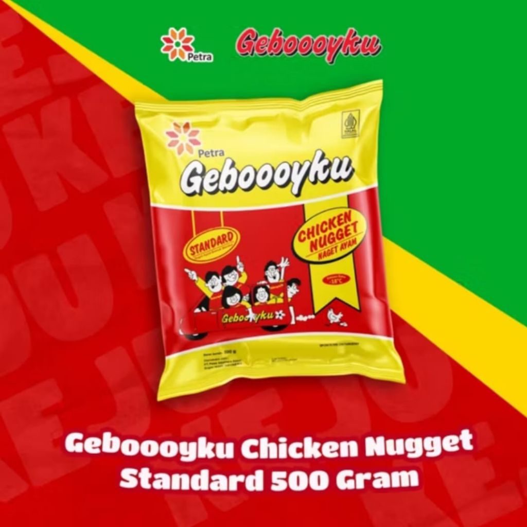 

Gebooyku Chicken Nugget Standar 500gr