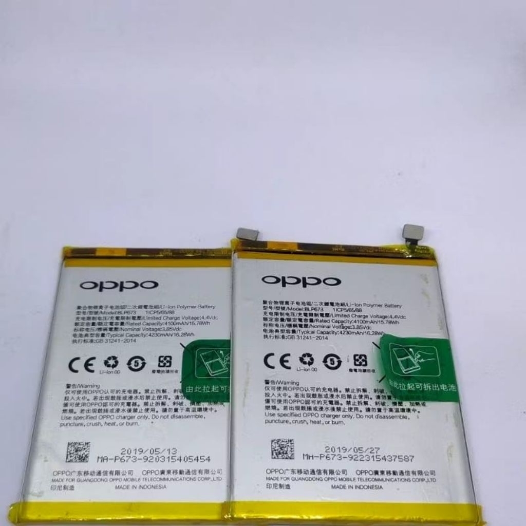 Batrai Batre Oppo A3S / A7 / A5S / A31 2020 BLP-673 ORI COPOTAN
