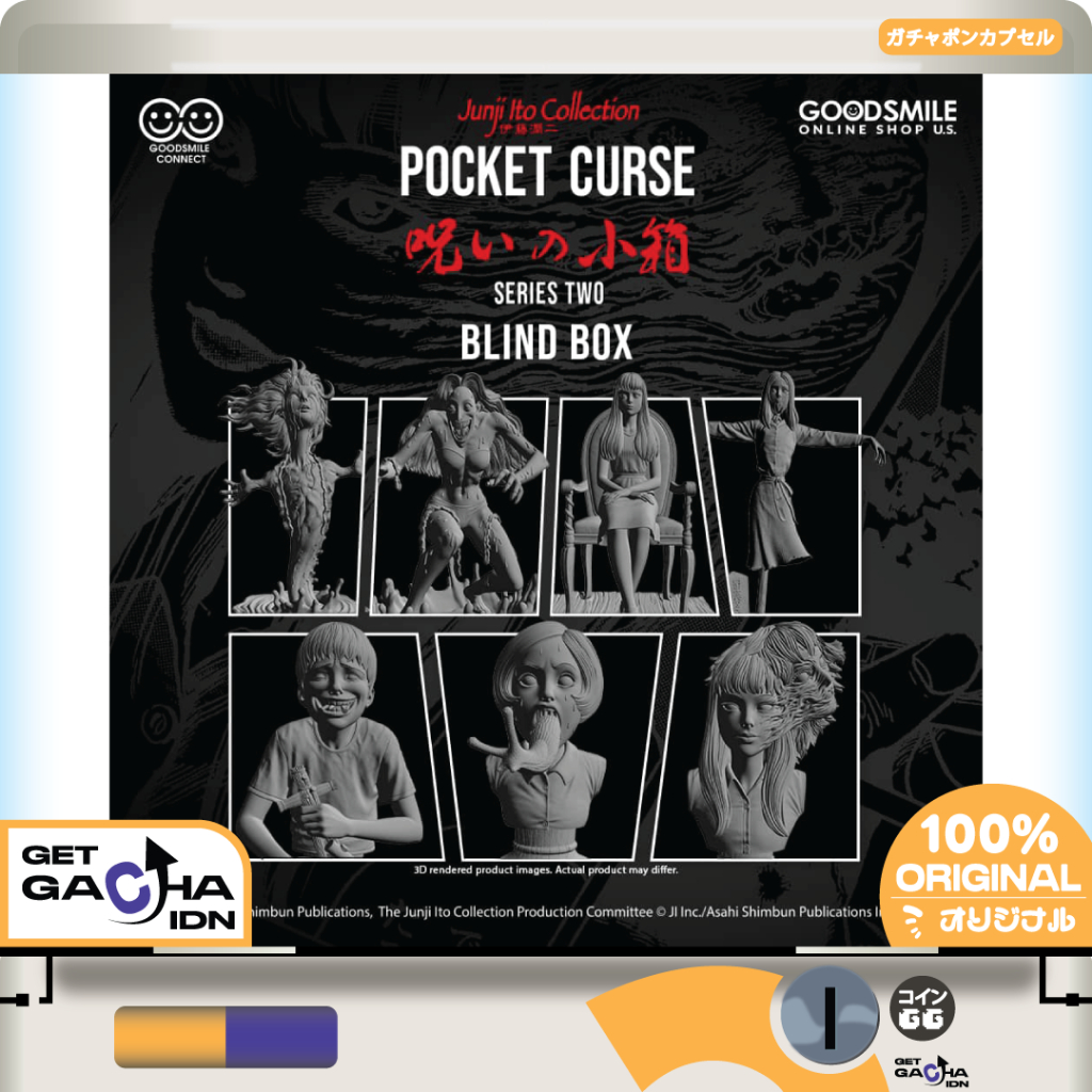 BlindBox Junji Ito Pocket Curse Series 2 Ori GetGachaIDN