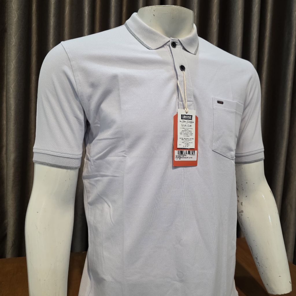 WANGKY CARDINAL JEANS ORIGINAL KAOS KERAH PRIA LENGAN PENDEK