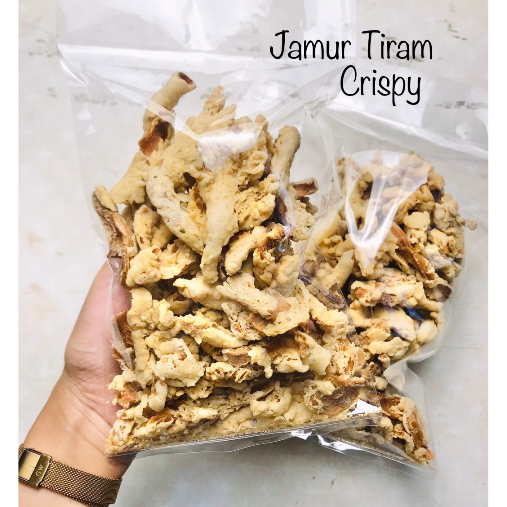 

Kripik Jamur Tiram 500gr 250gr Crispy Gurih