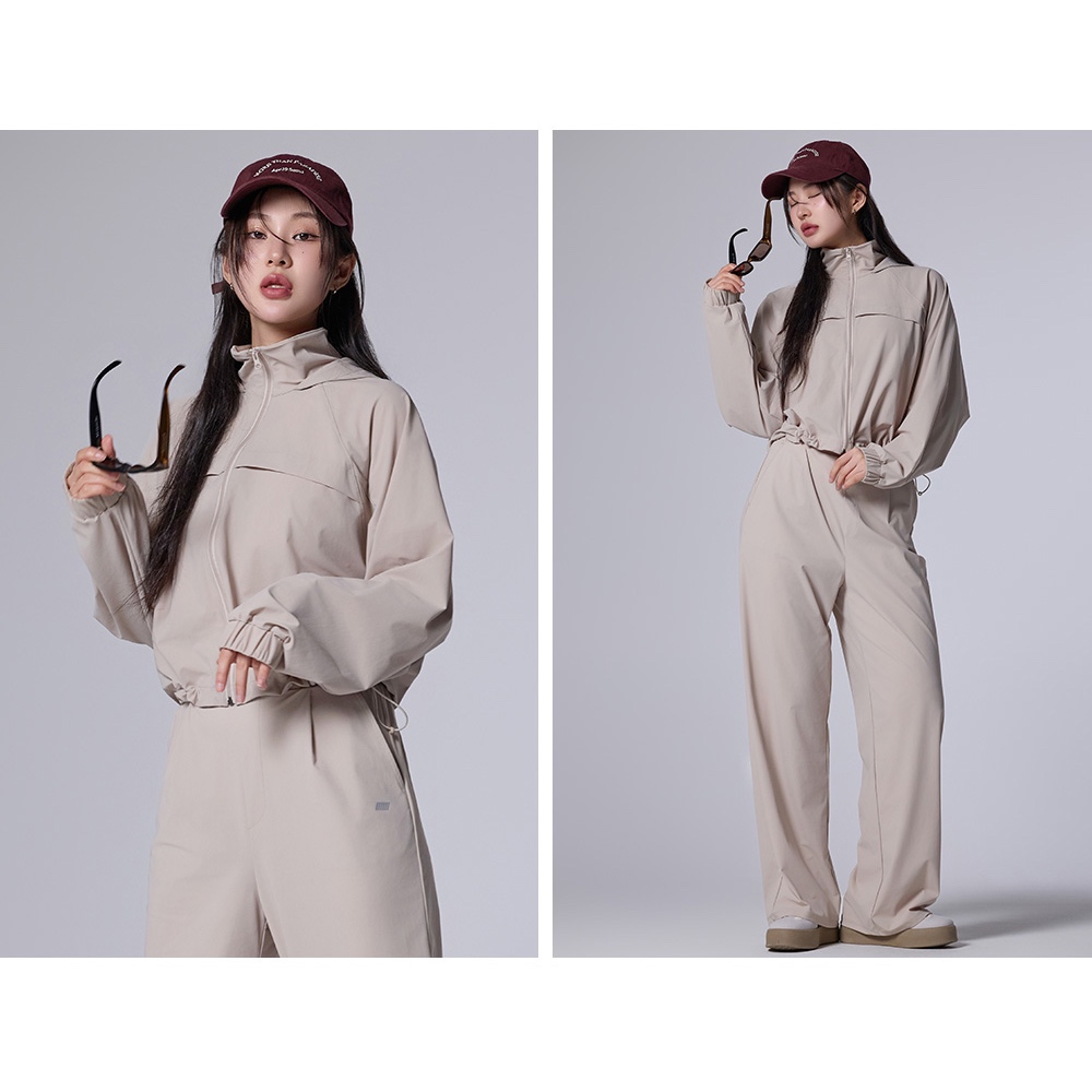 [Minne] STL Semi Crop Airvent Stage Jacket with Drawstring