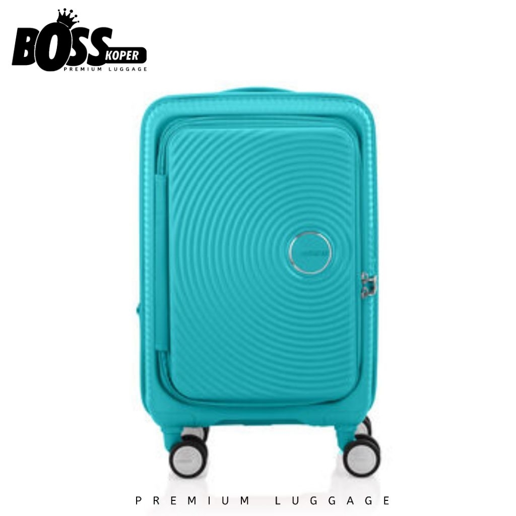 Koper Bukaan Depan 20 Inch Kabin/Cabin AMERICAN TOURISTER Expandable by samsonite Original