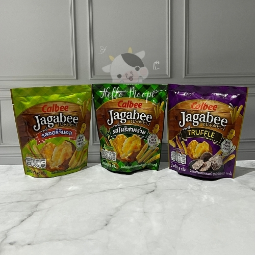 

Calbee Jagabee Potato Fries Snack Original / Seaweed / Truffle
