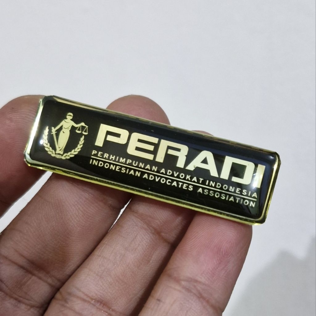 Pin peradi model magnet - Pin advokat peradi