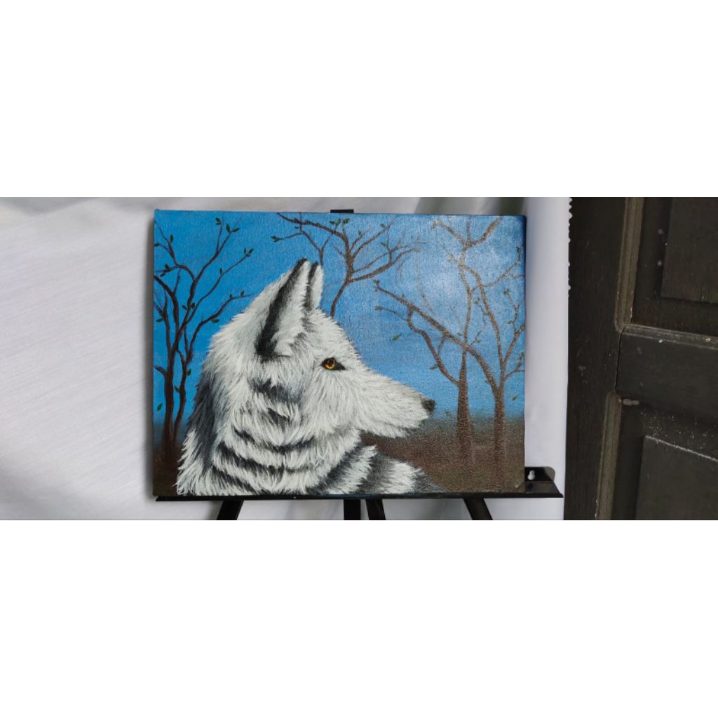 

The Wolf || Acrylic Painting
