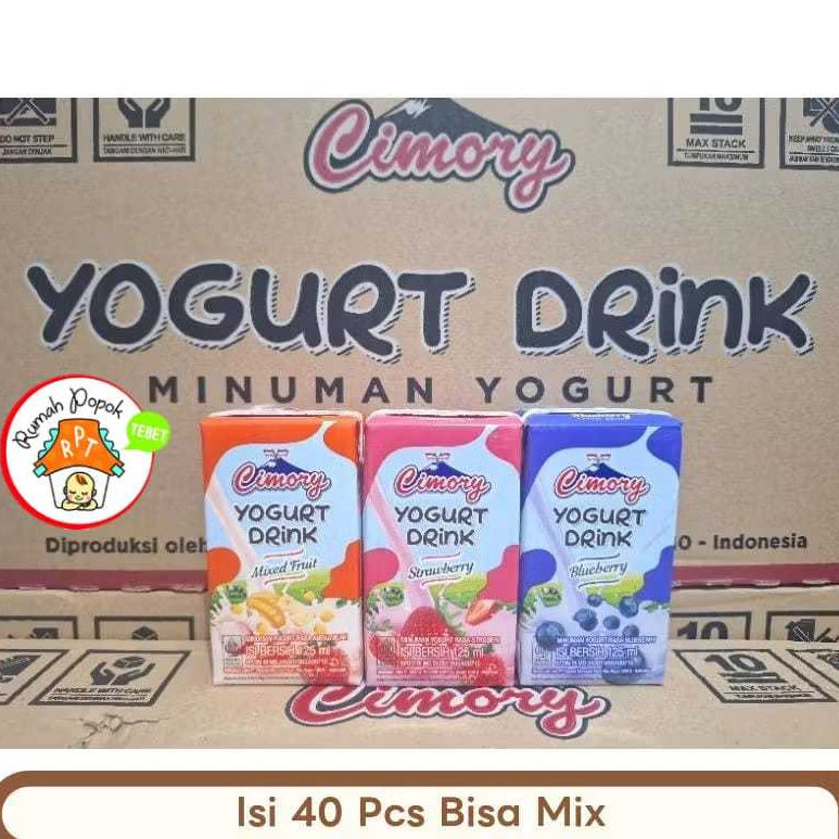 

Cimory Yoghurt 125ml Strawberry Blueberry 1 Karton