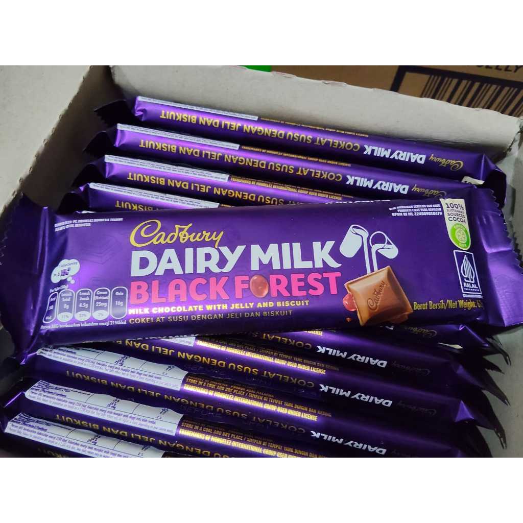 

Cadburry Dairy Milk BLACKFOREST 62gr