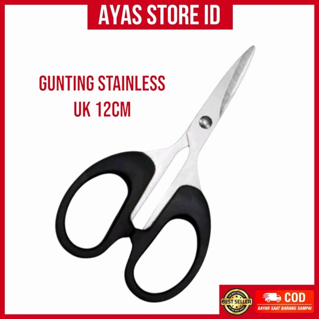 

Gunting Stainless Ukuran 12 cm