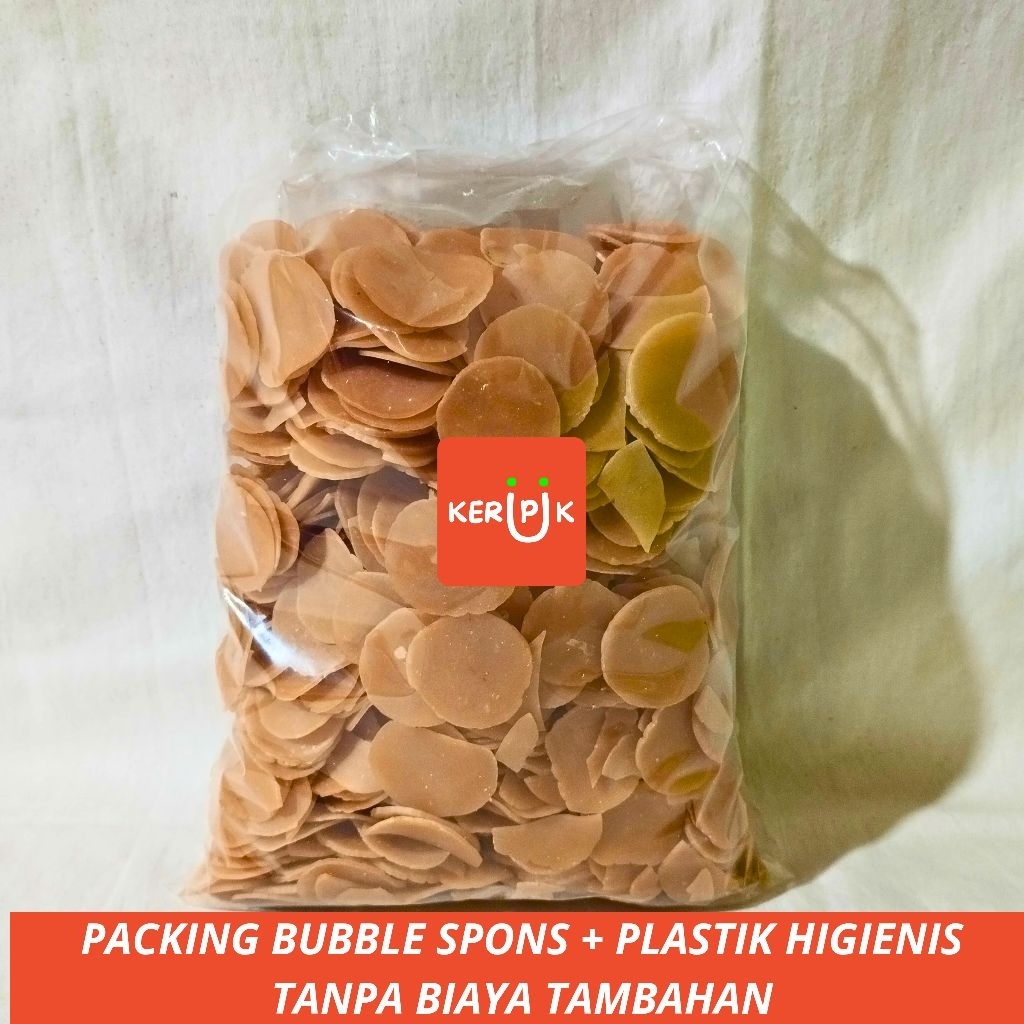 

Kerupuk Ikan Tenggiri Cap 5 Udang Mentah Kemasan 1kg