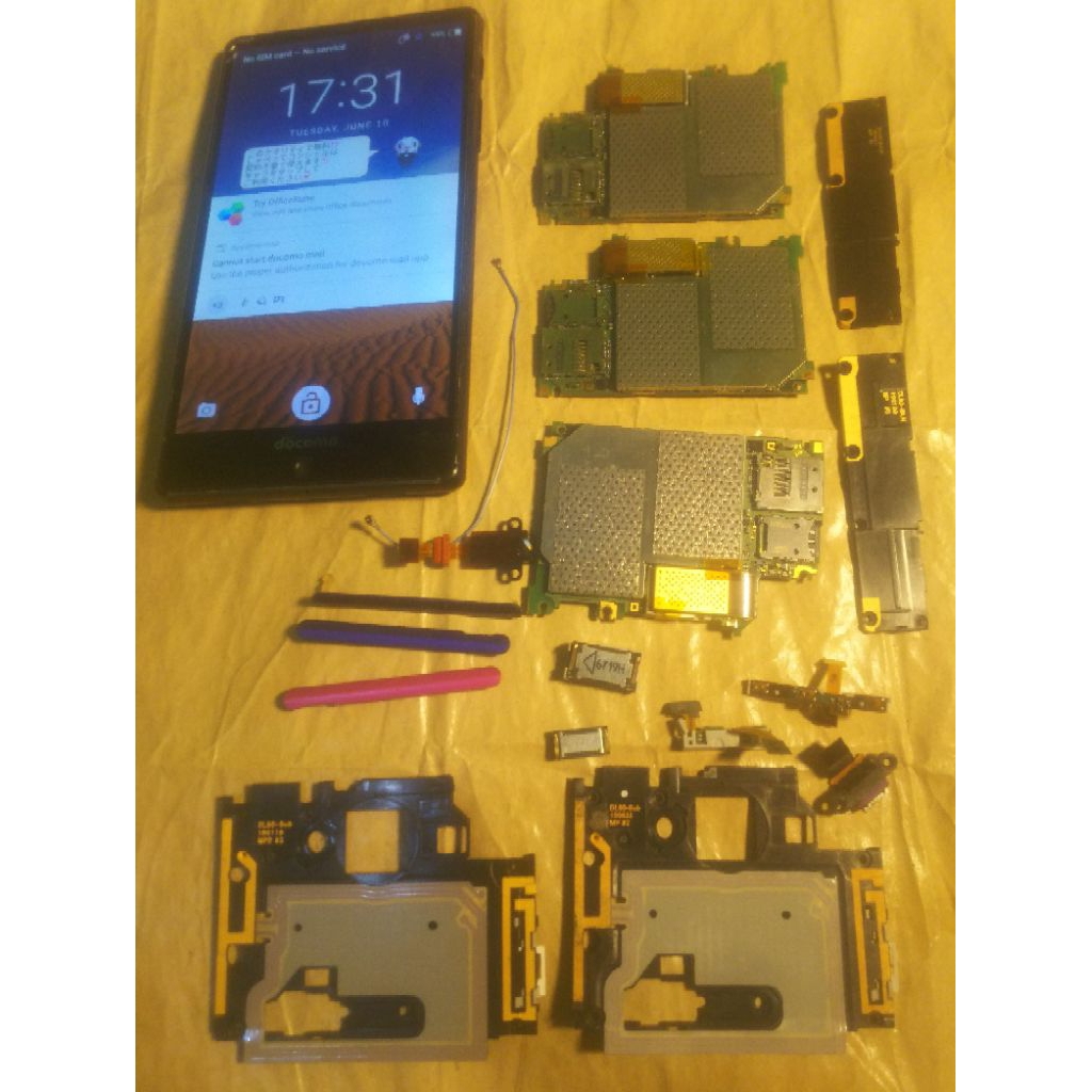 Sparepart Sharp Aquos SH-01H Original Copotan