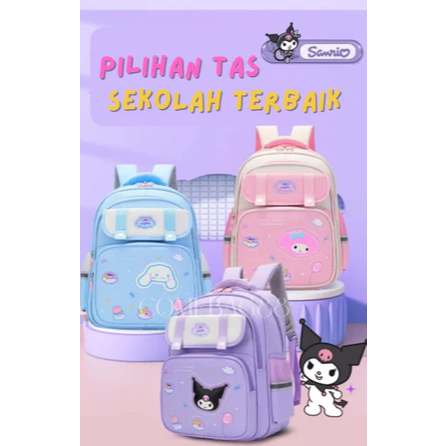 TAS RANSEL SEKOLAH SANRIO/ TAS RANSEL SEKOLAH MELODY/ TAS RANSEL SEKOLAH KUROMI/ TAS RANSEL SEKOLAH 