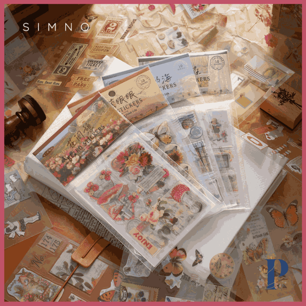 

Back To Retro Diary Daisy Deco Stickers