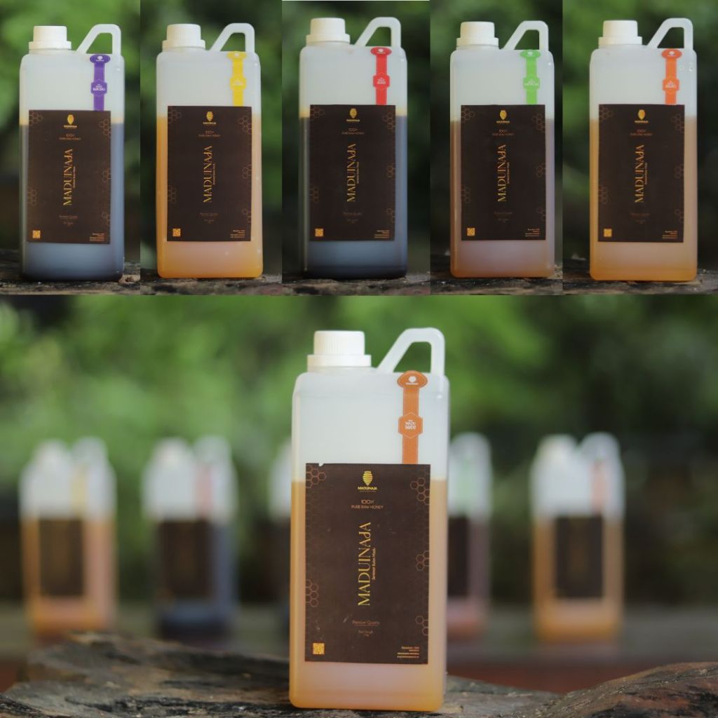 

Madu Murni Asli 1 KG Nektar Kalengkeng 100% Madu Hutan Raw Honey Maduinaja