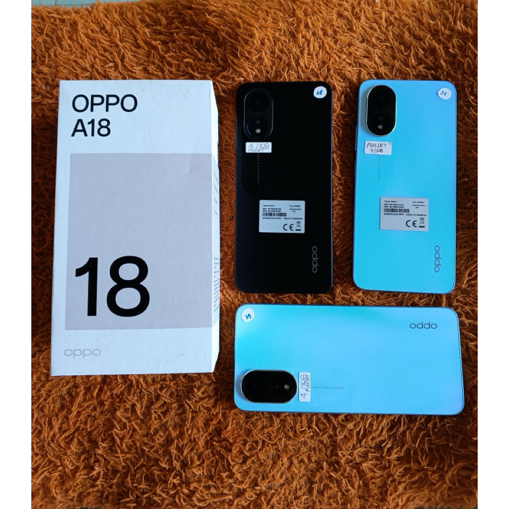 OPPO A18 4/128 ORIGINAL SECOND/HP SECOND OPPO A18 4/128
