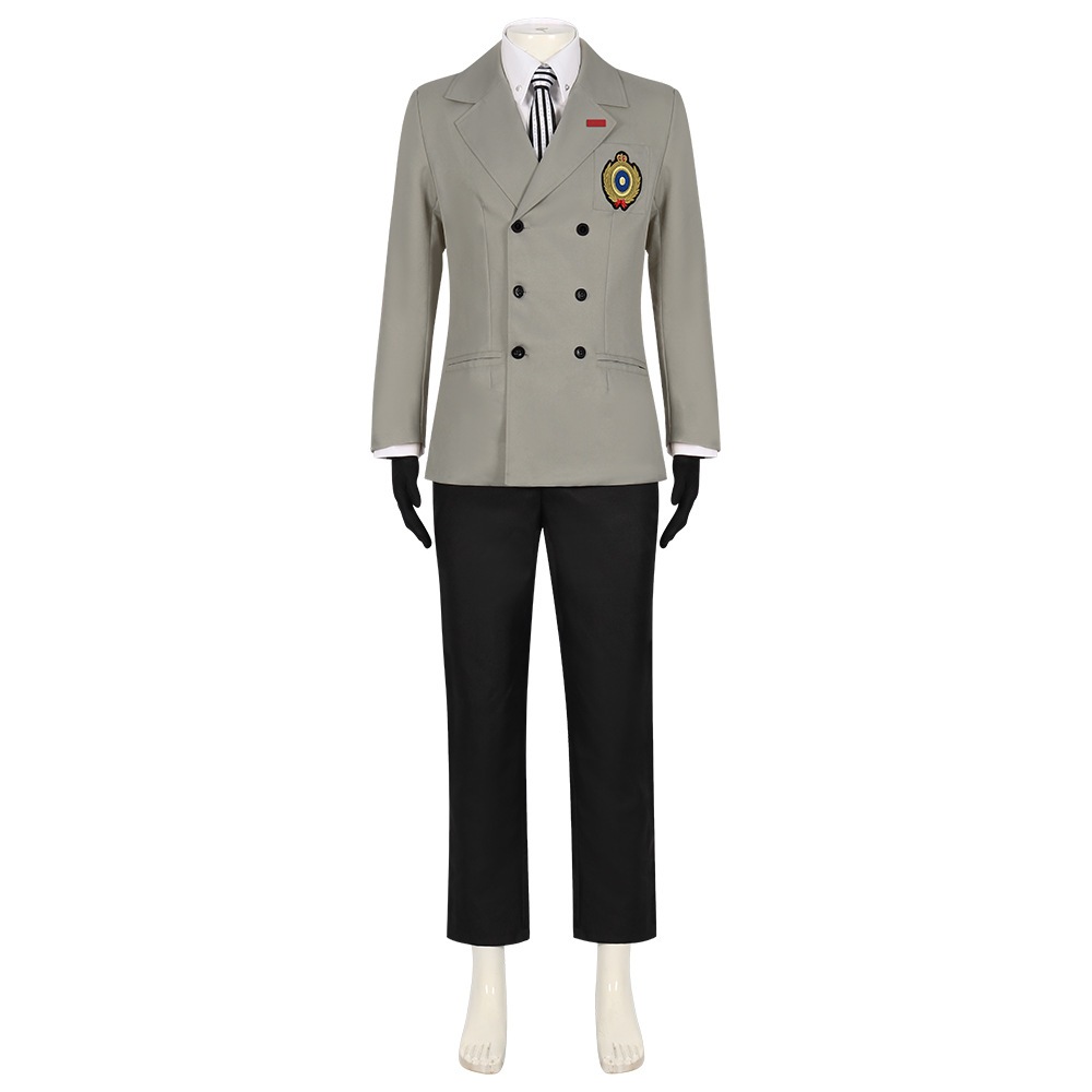 Persona 5 cos Goro Akechi cosplay costume suit