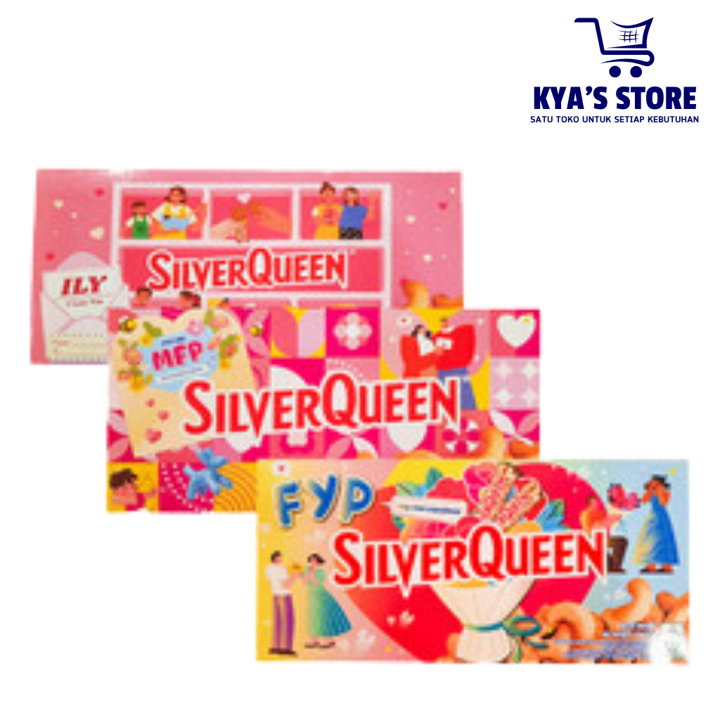 

Silverqueen Cashew Special Pack isi 2 x 55 gr / Silverqueen 55 gram