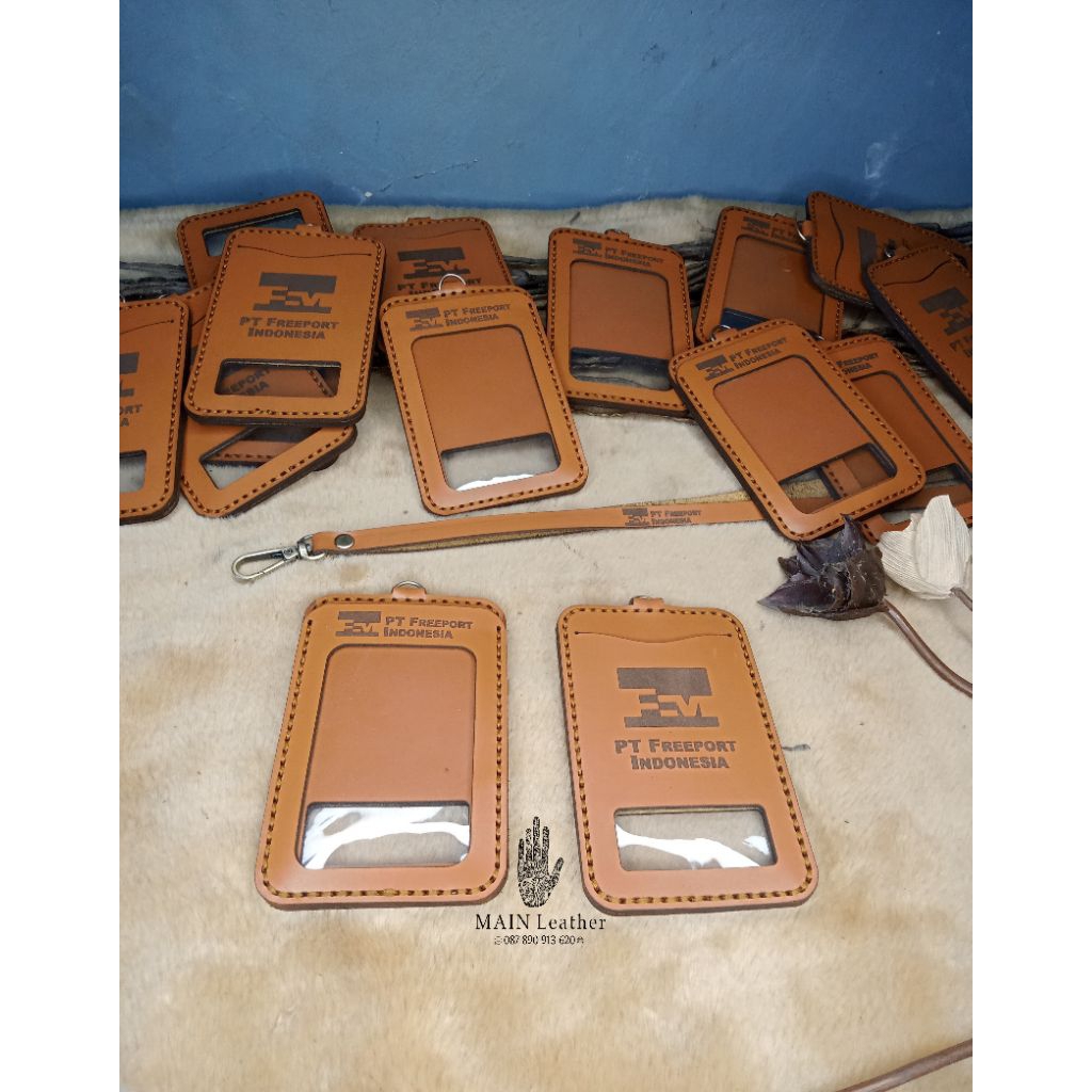 

tempat id card/ card holder kulit asli