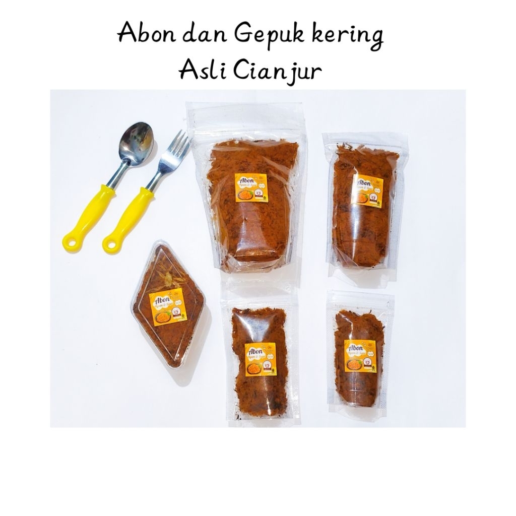 

Abon Ayam NON Pengawet, NON MSG berlebih Si Kecil Lahap – Rasa Manis Gurih, Asli Cianjur
