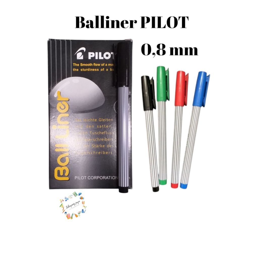 

Pulpen BALLINER PILOT 0,8mm (pcs) / Pen tanda tangan