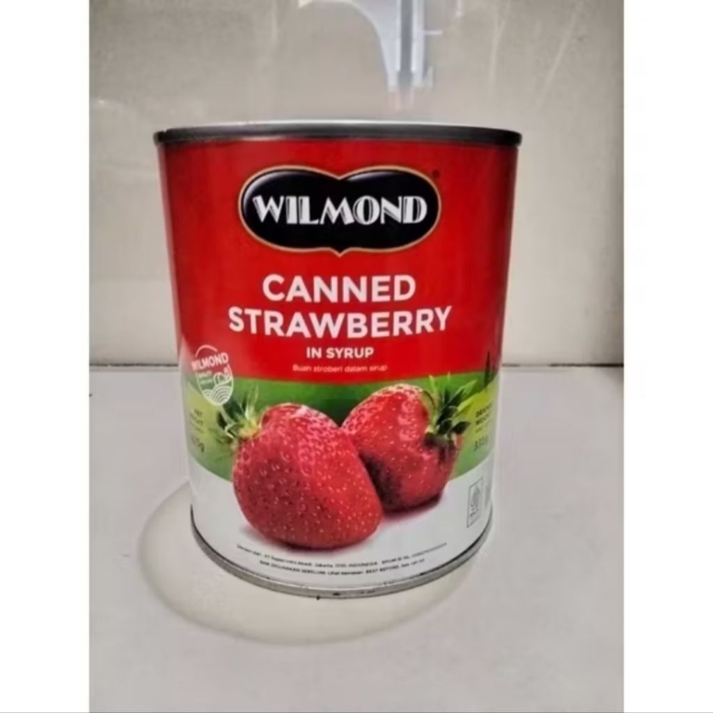 

Wilmond Canned Strawberry Buah Kaleng 331gr