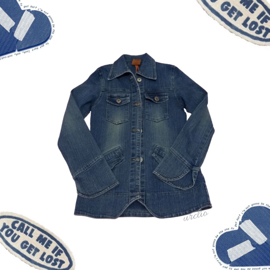 PRELOVED JAKET JEANS DENIM
