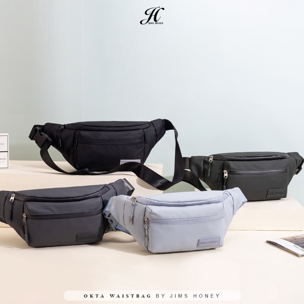 KODE H38U Jims Honey Tas Pinggang WanitaPria OKTA Waist Bag