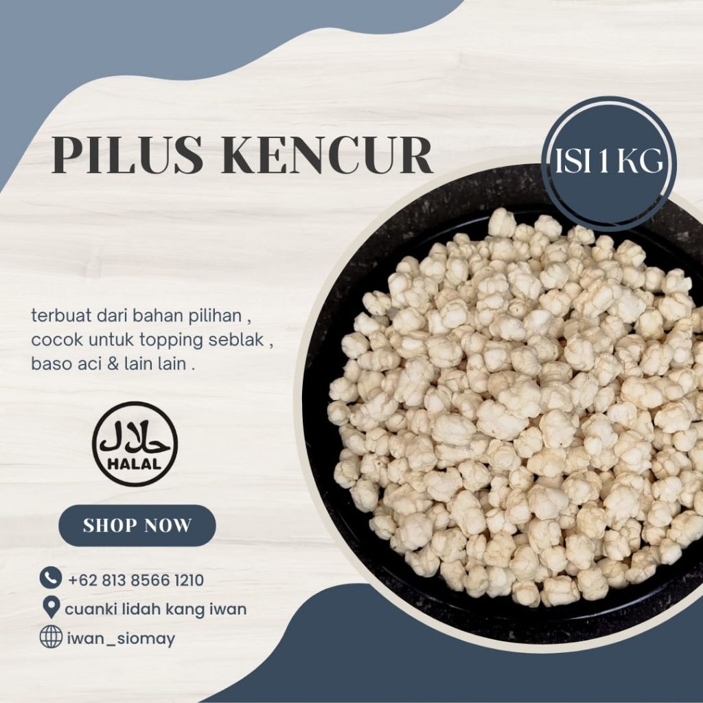 

TERMURAH | PILUS CIKUR 1 KG